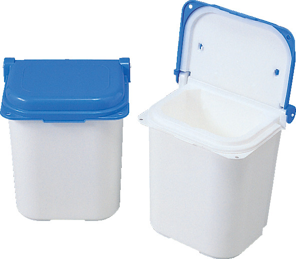 保冷牛乳箱5型セット　ホワイト［代引不可］　　20125701WH101