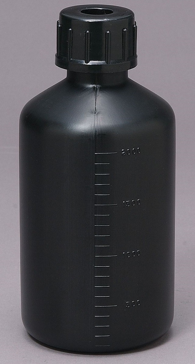 #0120BK　細口黒色瓶2L【返品不可】 【代引き不可】
